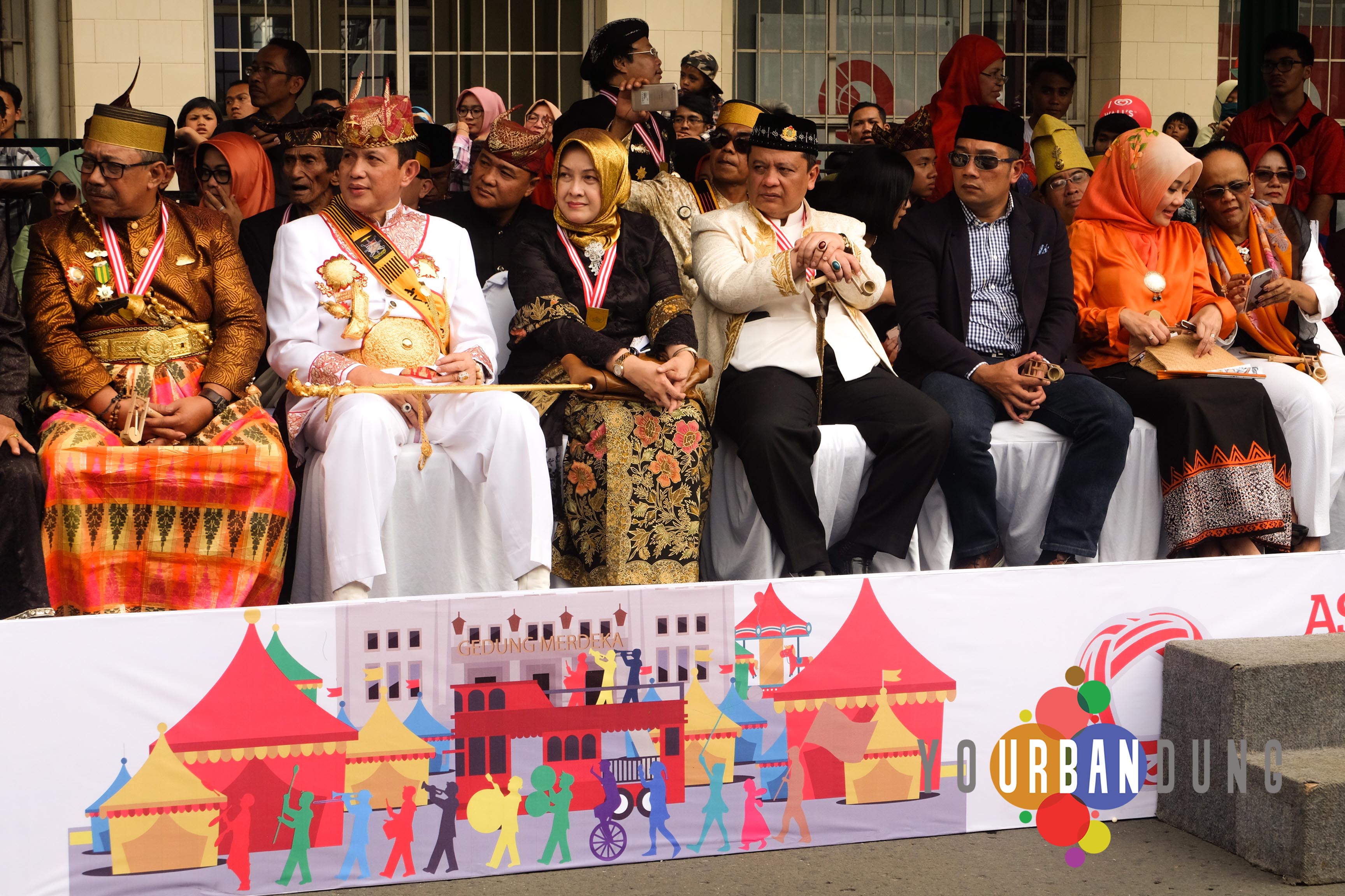 Walikota Bandung beserta para tamu undangan